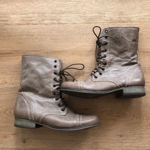Steve Madden Combat Boots - Like New!